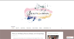 Desktop Screenshot of beauty-andthe-brain.com